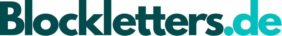 Blockletters.de